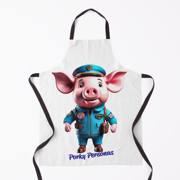 Item preview, Porky Personas Funny Pig Characters designed and sold by Drone-tees.