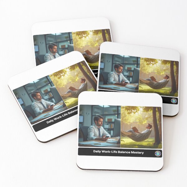 Item preview, Daily Work-Life Balance Mastery designed and sold by Make It A Better Day.