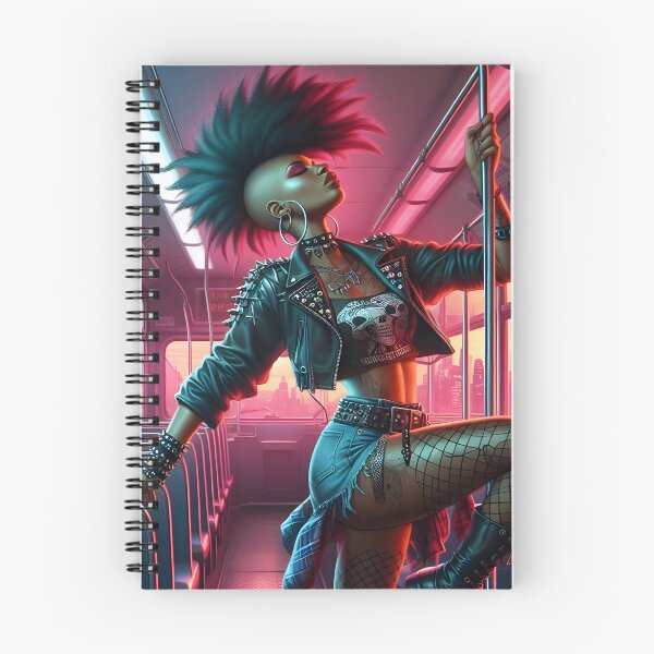 Aperçu de l'œuvre punk woman dancing (00013) créée et vendue par cedmultimedia.