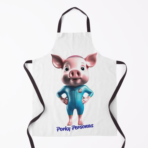 Item preview, Porky Personas Funny Pig Characters designed and sold by Drone-tees.