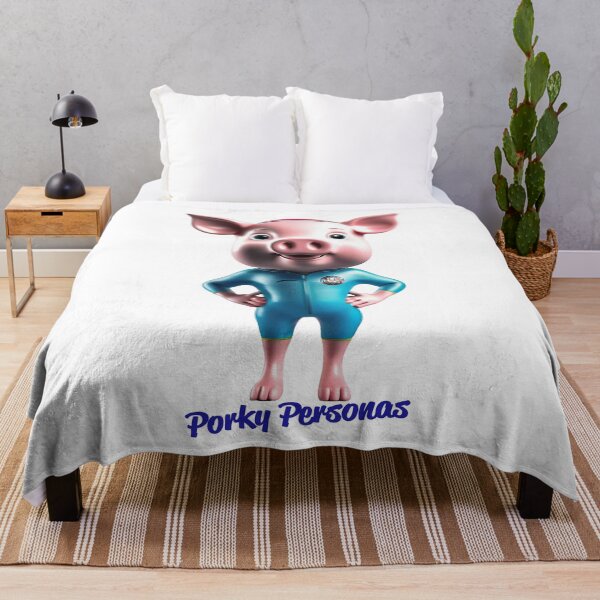 Artikelvorschau, Porky Personas Lustige Schweinefiguren entworfen und verkauft von Drone-tees.