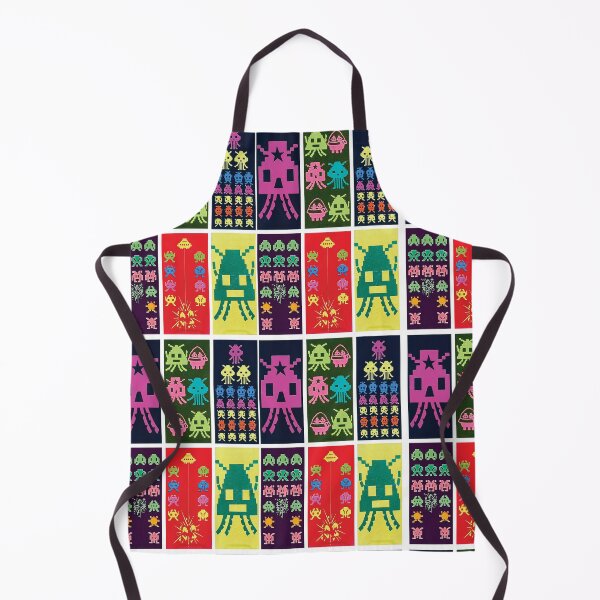 Item preview, Retro Pachinko  Arcade Gaming Menko 侍 武士 Superflat Space Invader designed and sold by Medjed-Studios.