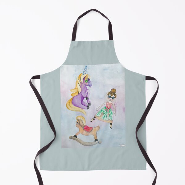 Item preview, Unicorn and ballerina soft cute watercolor designed and sold by super_shimizu.