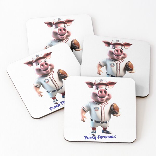 Item preview, Porky Personas Funny Pig Characters designed and sold by Drone-tees.