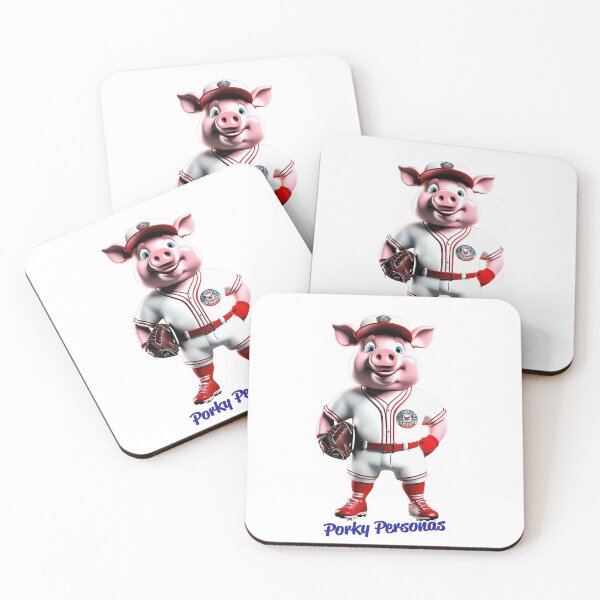 Item preview, Porky Personas Funny Pig Characters designed and sold by Drone-tees.