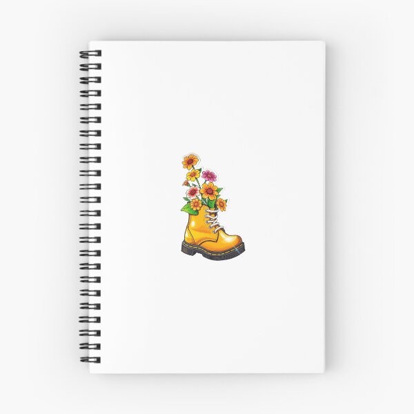 Item preview, flowers growing from doc marten boot designed and sold by QuantumPalette.