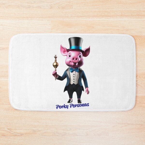 Item preview, Porky Personas Funny Pig Characters designed and sold by Drone-tees.