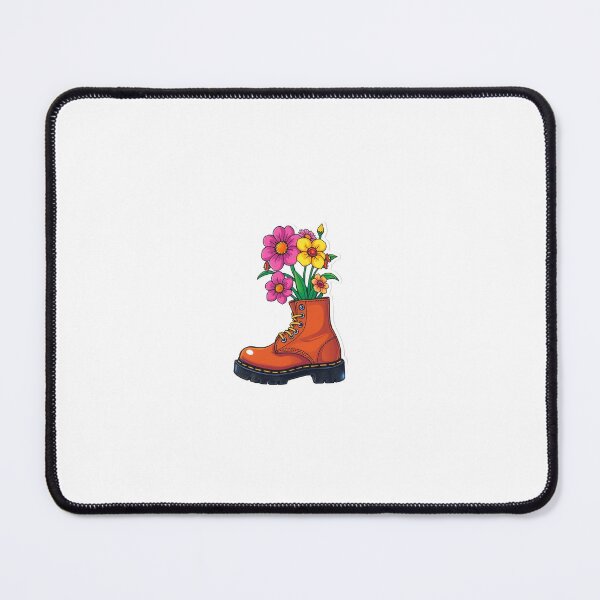 Item preview, flowers growing from doc marten boot designed and sold by QuantumPalette.