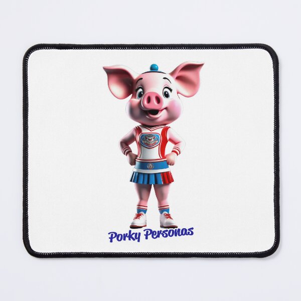 Item preview, Porky Personas Funny Pig Characters designed and sold by Drone-tees.