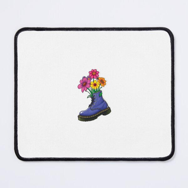 Item preview, flowers growing from doc marten boot designed and sold by QuantumPalette.