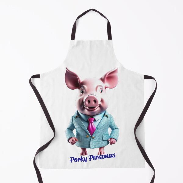 Item preview, Porky Personas Funny Pig Characters designed and sold by Drone-tees.