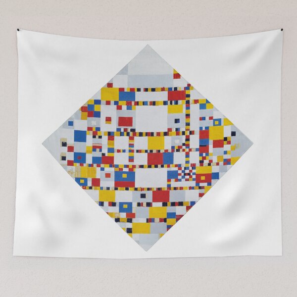 Item preview, Piet Mondriaan Victory Boogie Woogie| Piet Mondriaan abstract art  designed and sold by TeeARTHY.