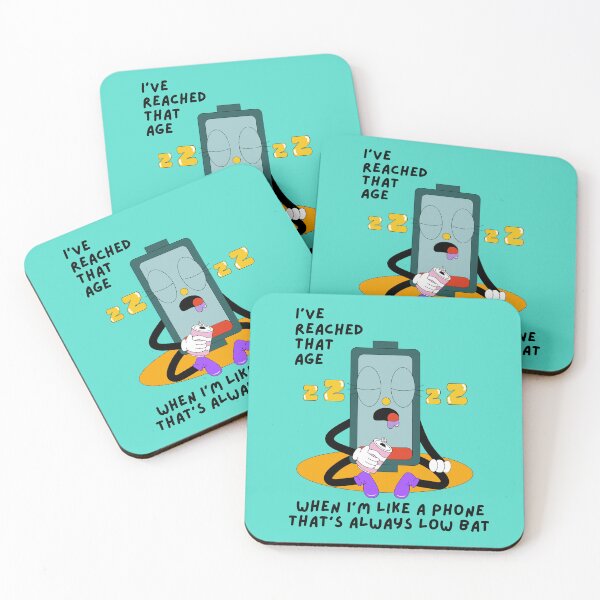 Aperçu de l'œuvre Comme un téléphone toujours à faible batterie créée et vendue par theHappyLollie.