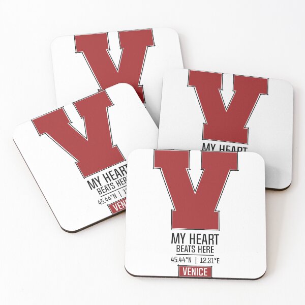 Item preview, VENICE MY HEART BEATS HERE WHITE designed and sold by LMAGARMENTS.
