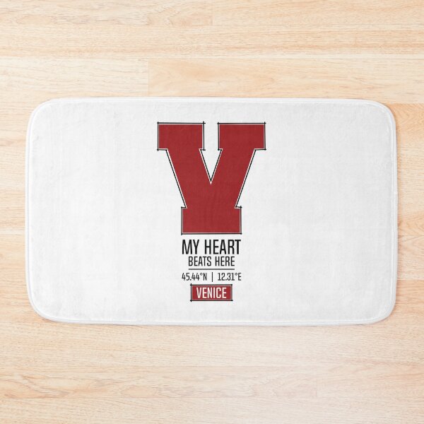 Item preview, VENICE MY HEART BEATS HERE WHITE designed and sold by LMAGARMENTS.