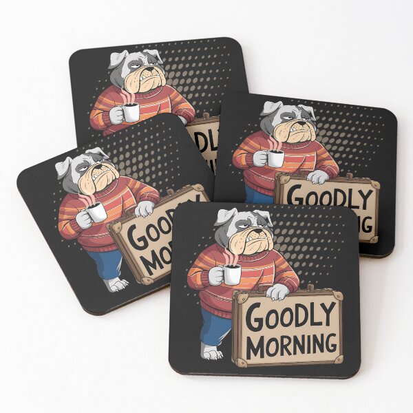 Item preview, Goodly morning - I dont do mornings - Morning vibes - Hate mornings - Early bird designed and sold by JansenGS.