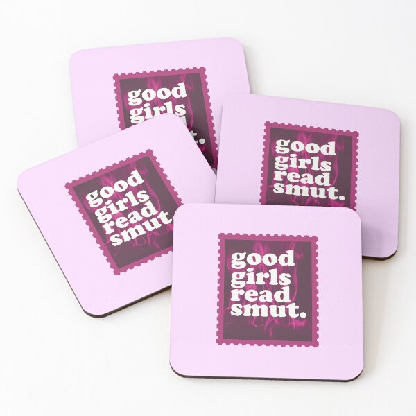 Item preview, Good Girls Read Smut Stamps Book Postage for Booklovers Pink Bookish designed and sold by StickyBook.