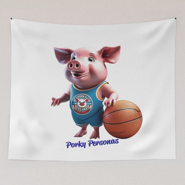 Item preview, Porky Personas Funny Pig Characters designed and sold by Drone-tees.
