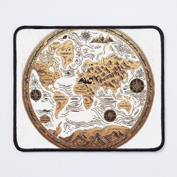 Item preview, Fantasy World Map designed and sold by StagInk.