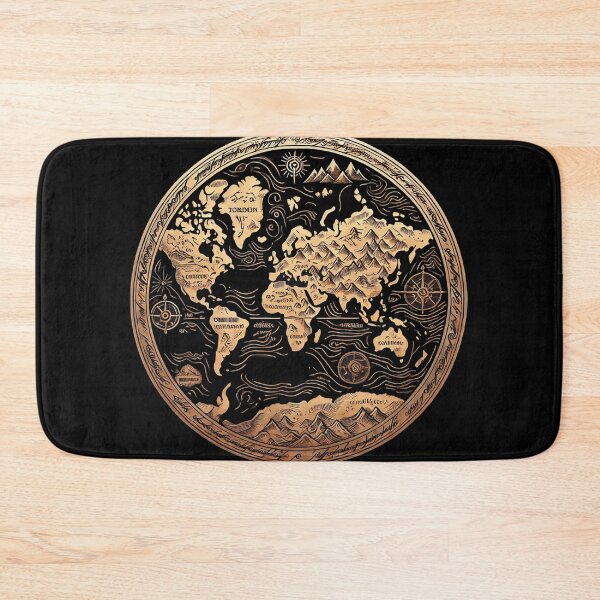 Item preview, Fantasy World Map designed and sold by StagInk.