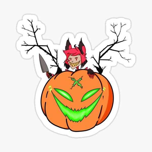 Item preview, Alastor Pumpkin - Happy Halloween! designed and sold by L4dyskye.