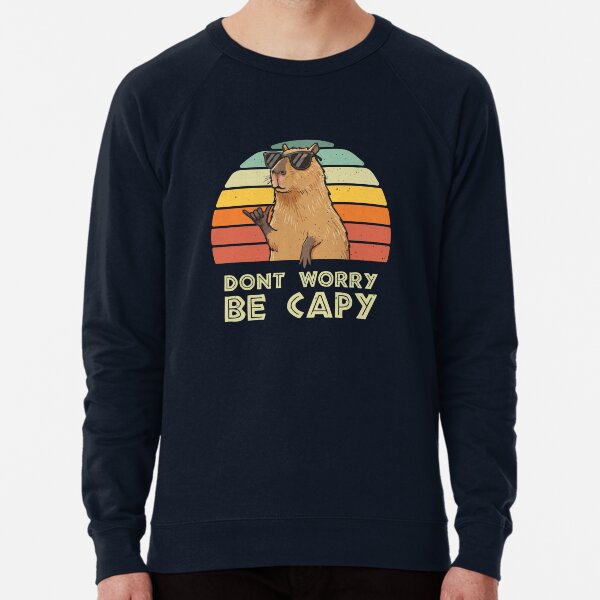 Item preview, Don't Worry Be Capy Fun Chill Capybara Vintage designed and sold by d247.