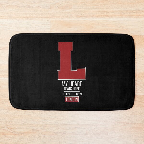 Item preview, LONDON MY HEART BEATS HERE BLACK designed and sold by LMAGARMENTS.