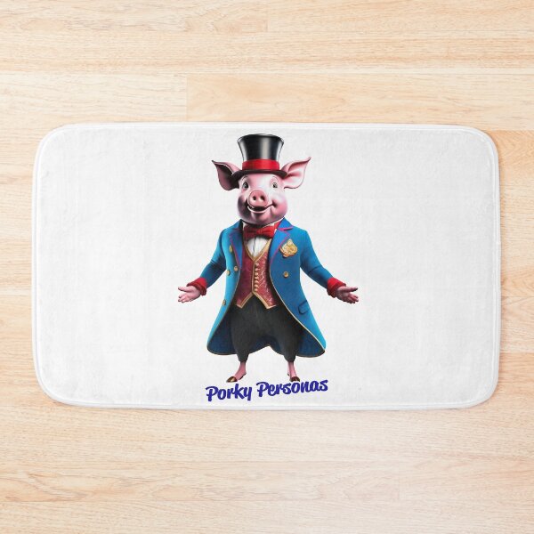 Item preview, Porky Personas Funny Pig Characters designed and sold by Drone-tees.