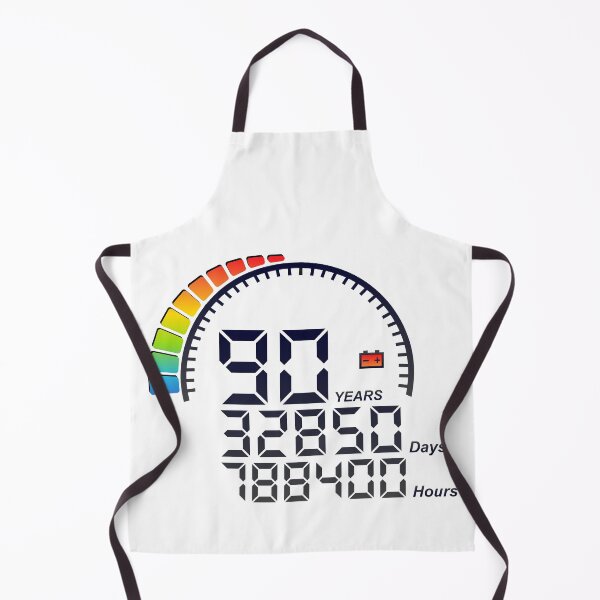 Item preview, 90 years years counter birthday days hours speed designed and sold by Achille3777.