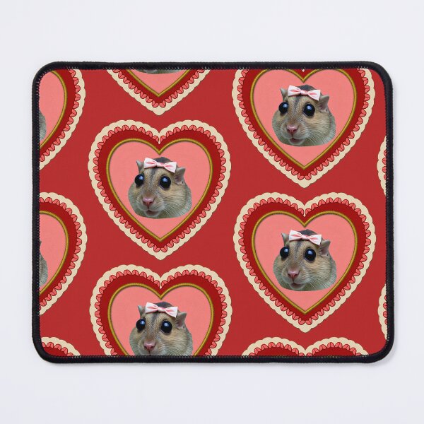 Item preview, Valentines Day Sad Hamster Meme designed and sold by symphonya.