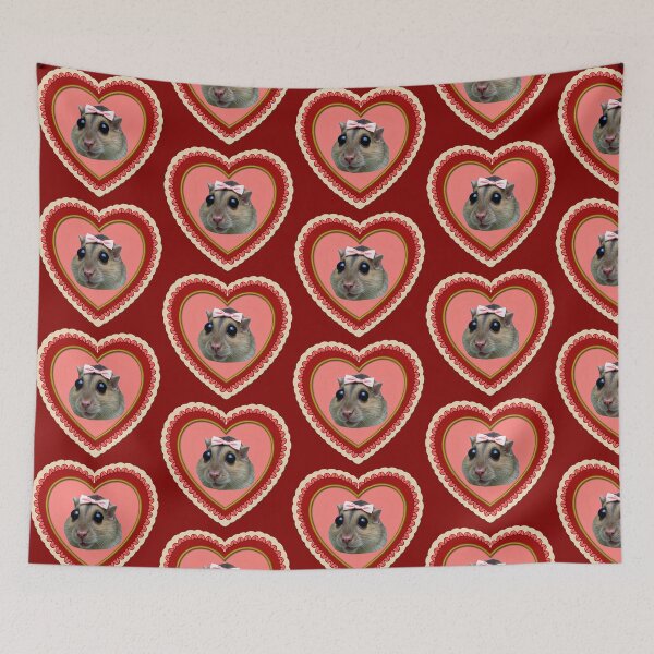 Item preview, Valentines Day Sad Hamster Meme designed and sold by symphonya.