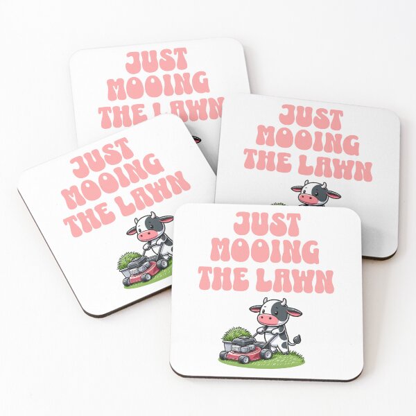 Item preview, Just mooing the lawn designed and sold by BritishDelights.
