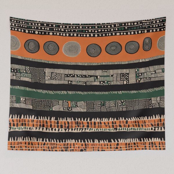 Item preview, Boho Chic, Orange & Green designed and sold by Shs-Kenya.