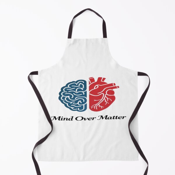 Item preview, Mind Over Matter | Brain and Heart Illustration designed and sold by ArtsyElegance4U ⭐⭐⭐⭐⭐.