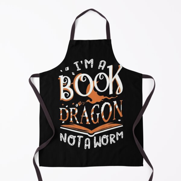 Item preview, i'm a book dragon not a worm designed and sold by the-book-store.