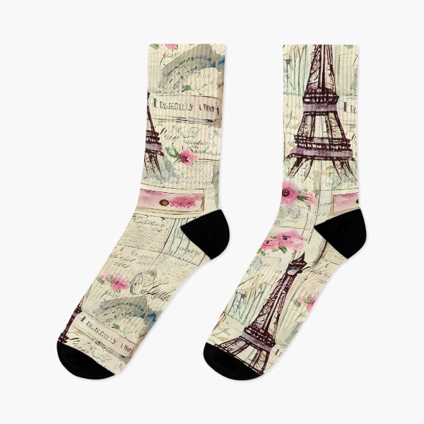 Item preview, Chic French background watercolor illustration designed and sold by tastodesign.