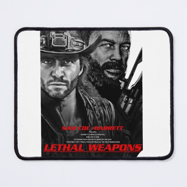 Item preview, Starfield - Lethal Weapons Movie Poster designed and sold by CrazyPencilComx.