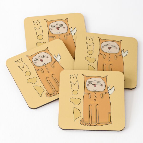 Item preview, Man in cat costume with displeased face with wings designed and sold by VladdissH.