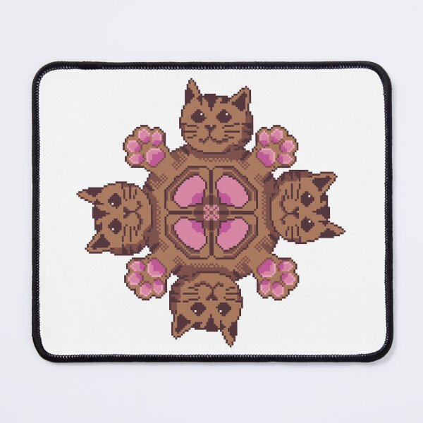 Item preview, CAT SYMMETRY PIXEL ART designed and sold by Ekira Pop Pixel.