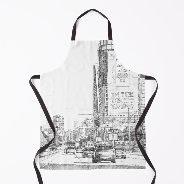 Item preview, Highway, black and white cityscape designed and sold by andrii kutsachenko.