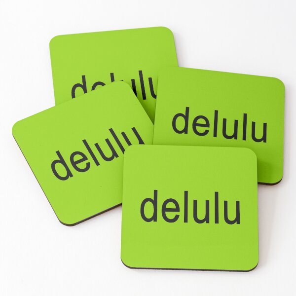 Item preview, Delulu Word Green designed and sold by Jeallan Designs.