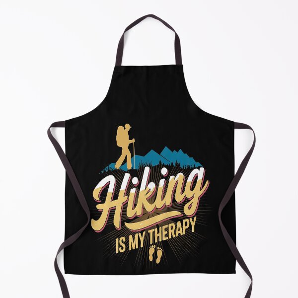 Item preview, Hiking is my therapy - Hiking - Wanderlust - Wander often - Wander always designed and sold by JansenGS.