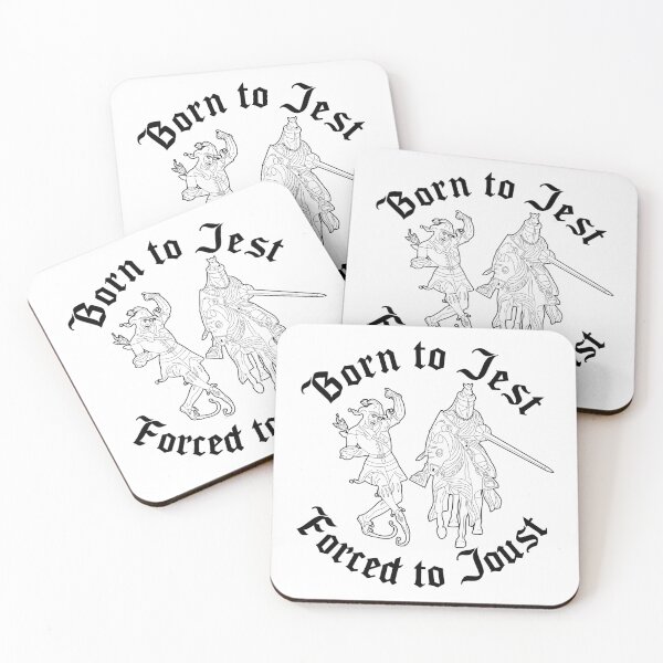 Item preview, Born To Jest Forced To Joust designed and sold by DamnGoodDesign.
