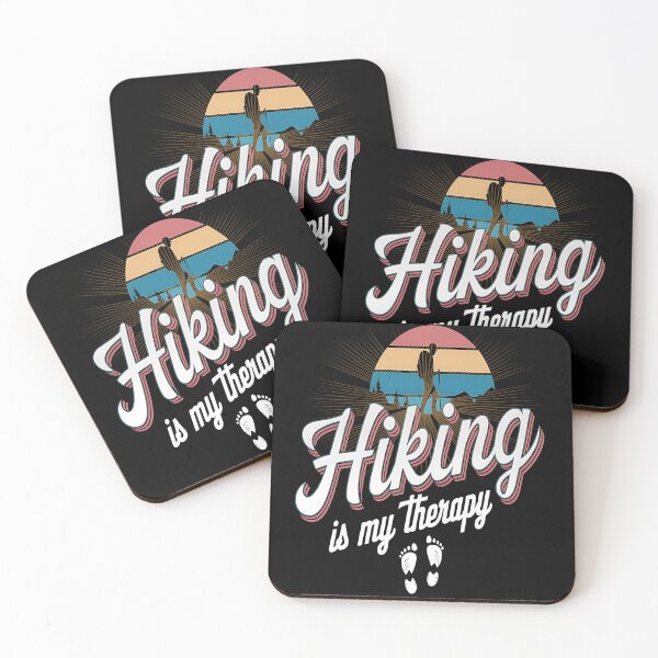 Item preview, Hiking is my therapy - Hiking - Wanderlust - Wander often - Wander always designed and sold by JansenGS.
