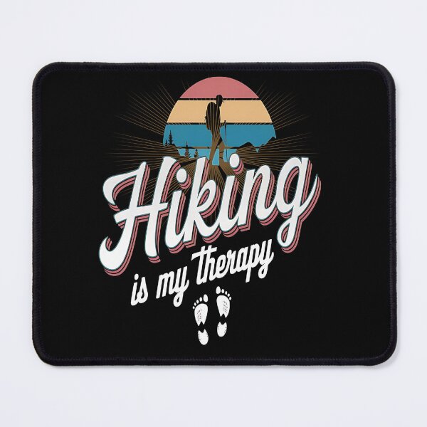 Item preview, Hiking is my therapy - Hiking - Wanderlust - Wander often - Wander always designed and sold by JansenGS.