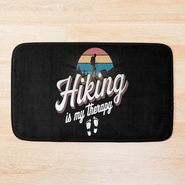 Item preview, Hiking is my therapy - Hiking - Wanderlust - Wander often - Wander always designed and sold by JansenGS.