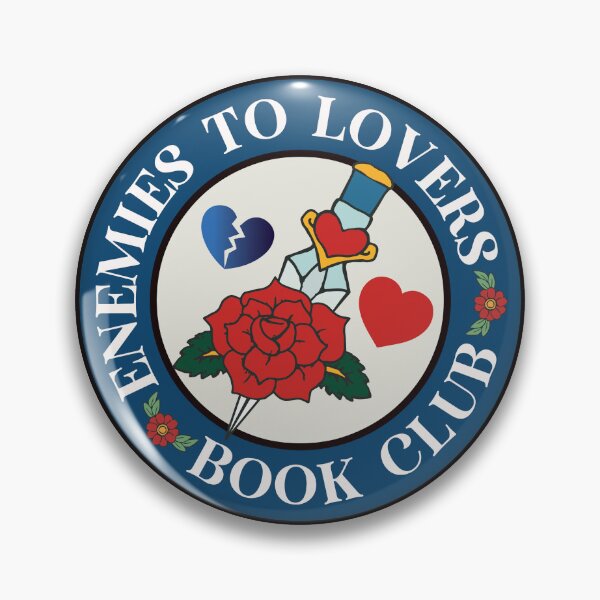 Item preview, Enemies To Lovers Book Club Bookish Blue For Booklovers designed and sold by StickyBook.