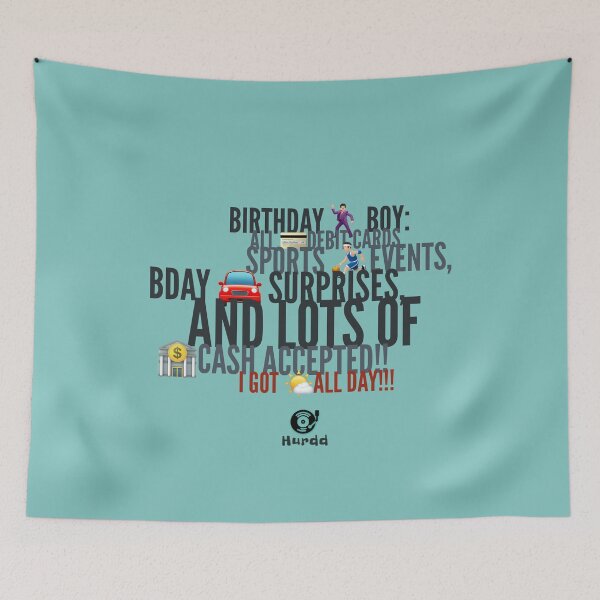 Item preview, Birthday Boy designed and sold by Hurdd.