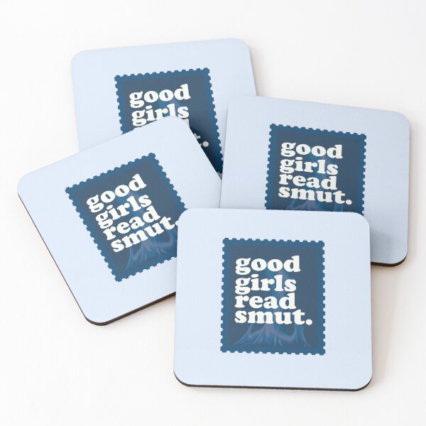 Item preview, Good Girls Read Smut Stamps for Booklovers Book Postage Blue Bookish designed and sold by StickyBook.