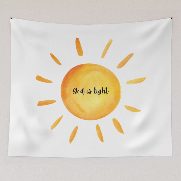 Item preview, Cute God is Light Sun Chrsitian Art designed and sold by daughterinchrist93.